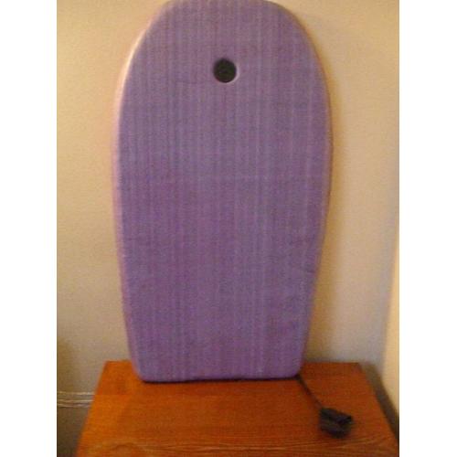 Body board, surf board, small.