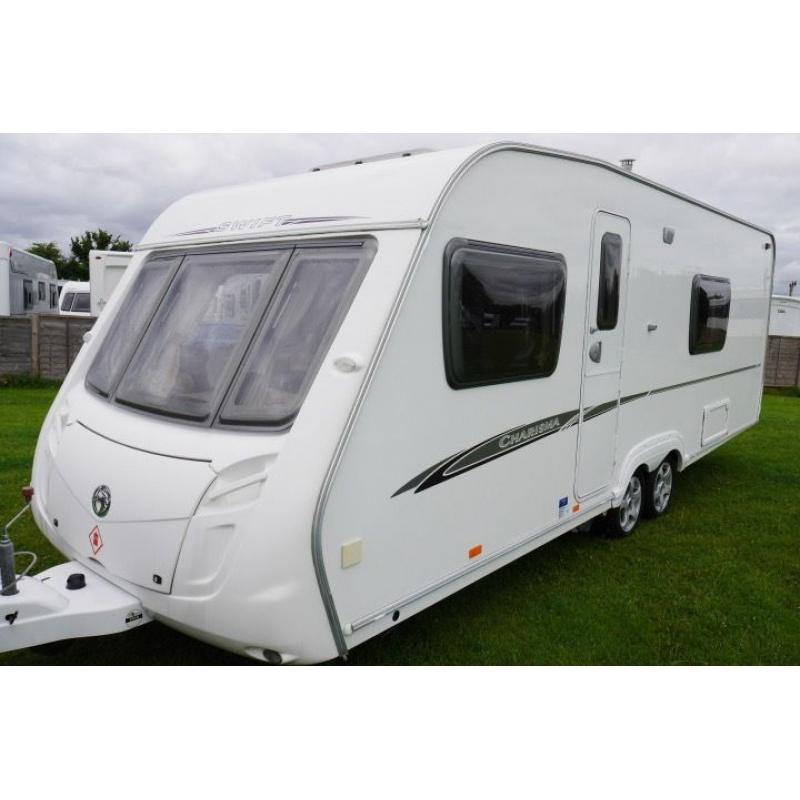 2007 Swift Charisma 620 4 Berth Caravan Fixed Bed