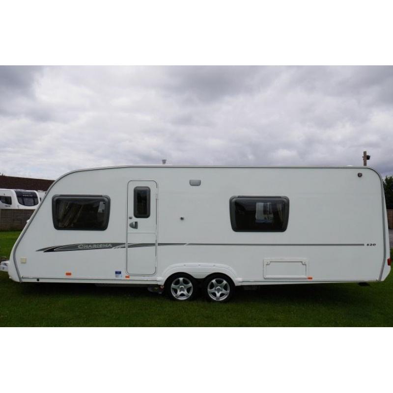 2007 Swift Charisma 620 4 Berth Caravan Fixed Bed