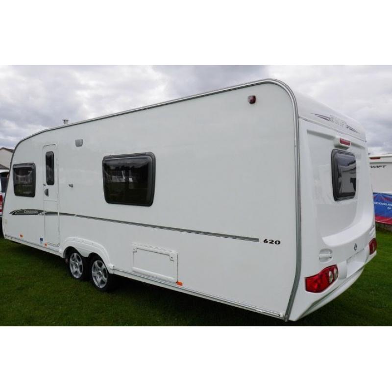 2007 Swift Charisma 620 4 Berth Caravan Fixed Bed