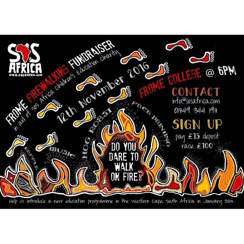 Frome Firewalking Charity Fundraising Event