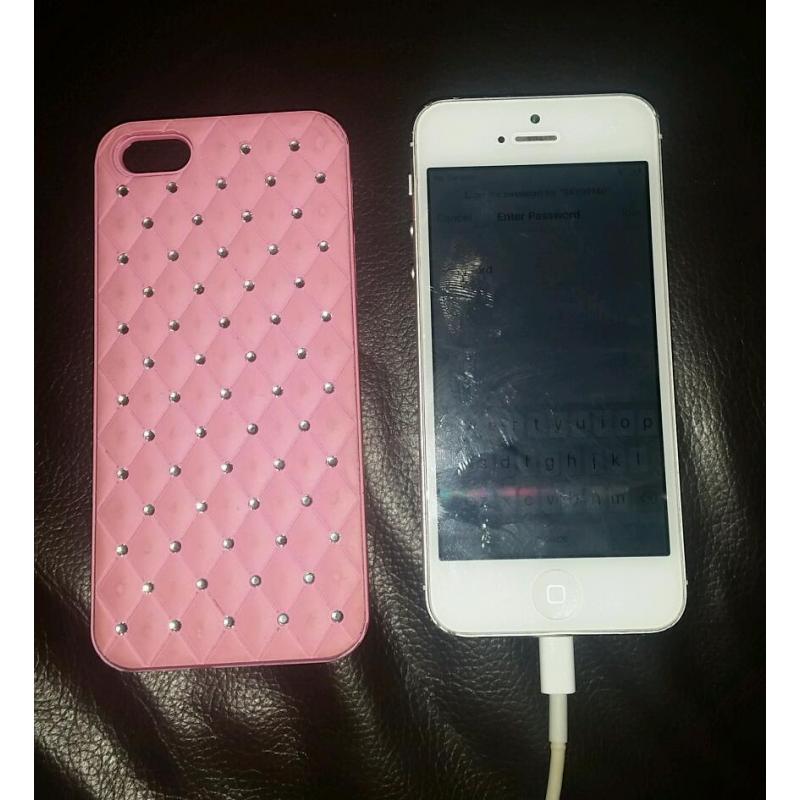Iphone 5 in silver