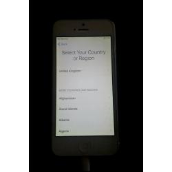 Iphone 5 in silver