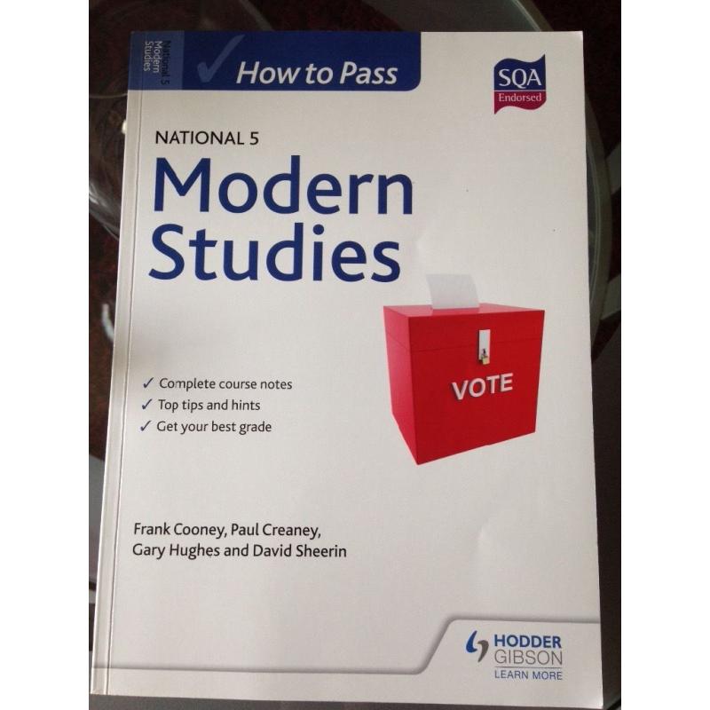 How to pass National 5 Modern Studies