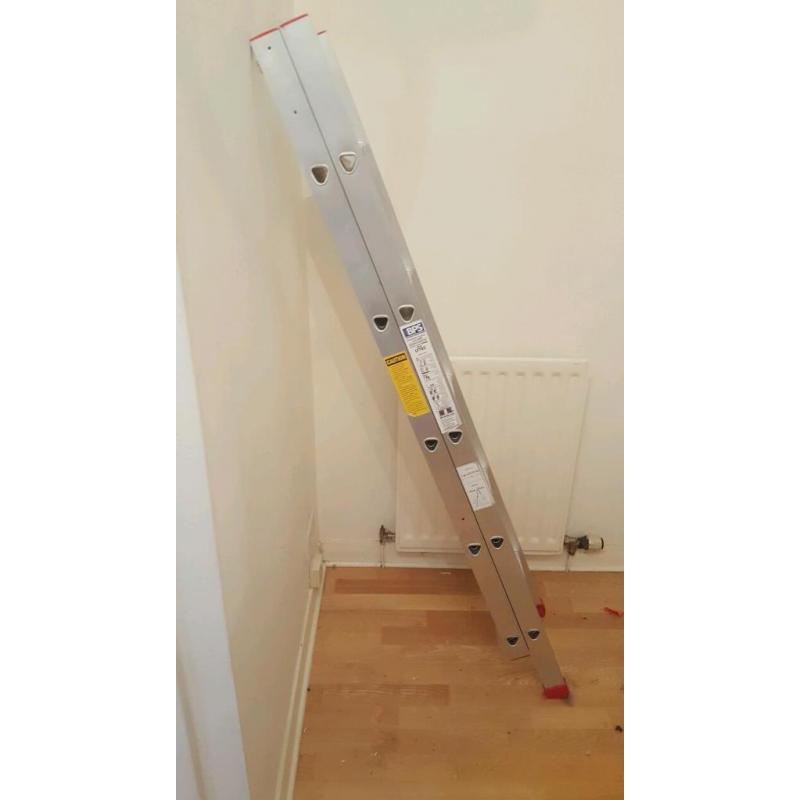 Aluminium 2 section loft ladders