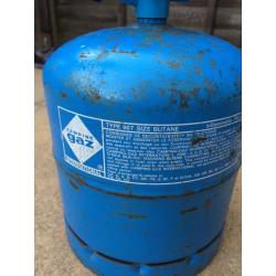 Camping gas bottle