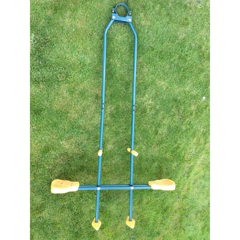 PLUM 2-SEAT METAL GLIDER SWING