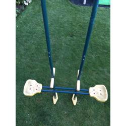 PLUM 2-SEAT METAL GLIDER SWING