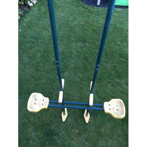 PLUM 2-SEAT METAL GLIDER SWING