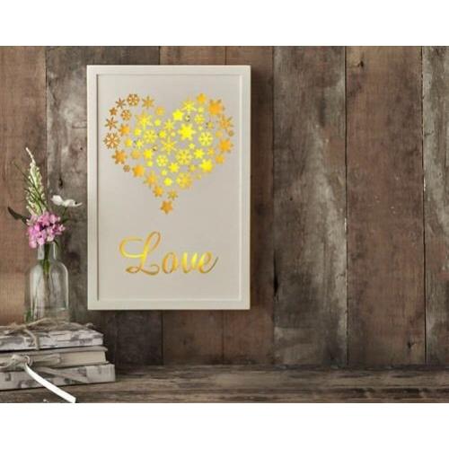 Light Up Love Message Picture