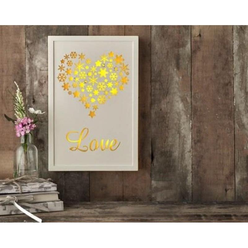 Light Up Love Message Picture