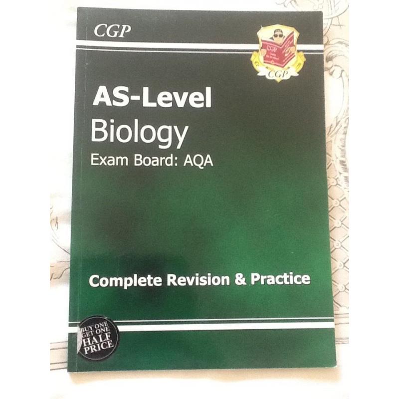 AS Level Biology AQA CGP Complete Revision and Practice