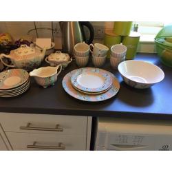 Johnson bros...farmhouse chic tea set