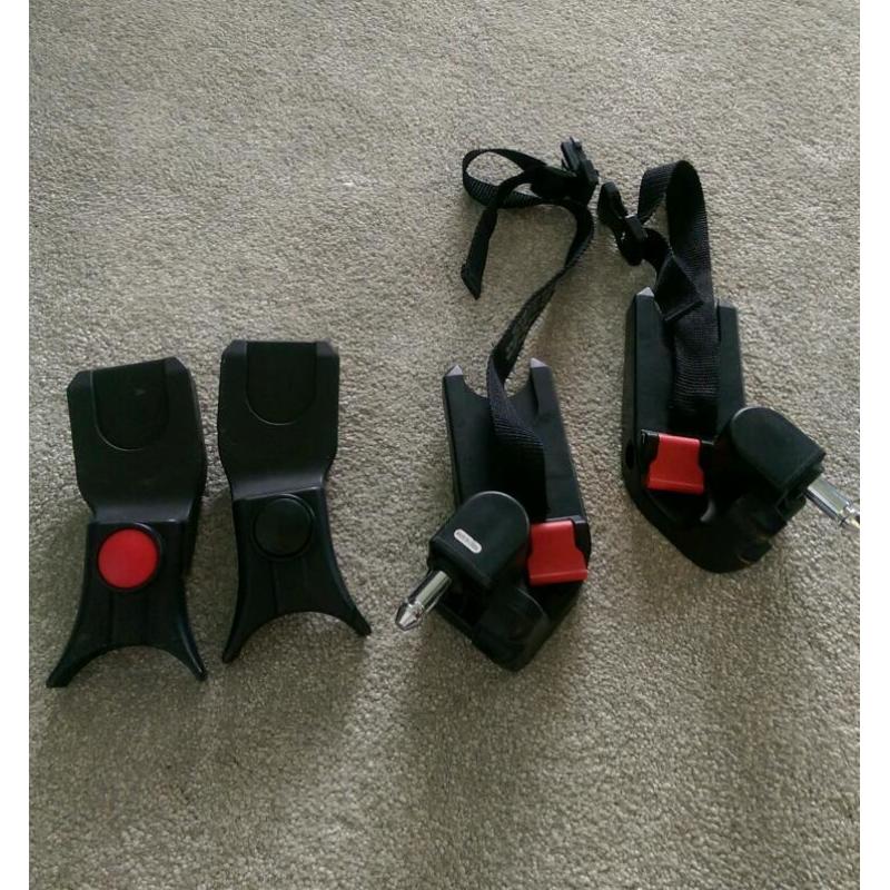 Car seat adapters for city mini