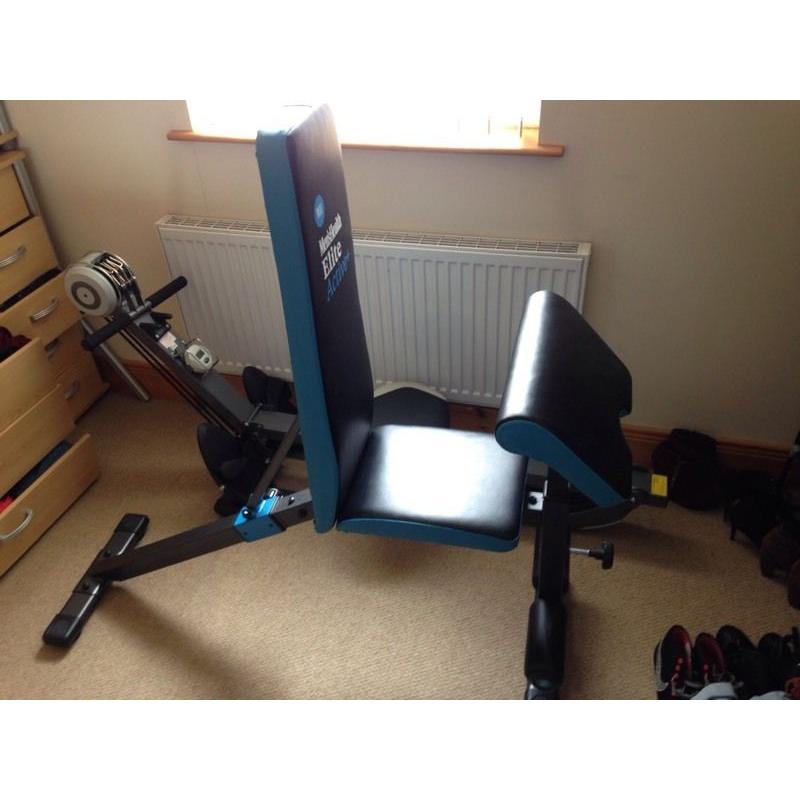 Men's Health Exercise Bench w/ Preacher Rest