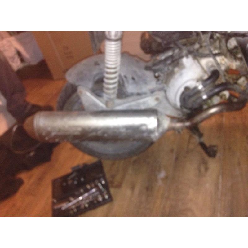 Gilera runner 125 180 exhaust