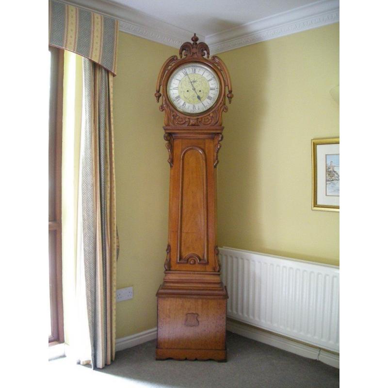 Grandfather Clock, dated 1879