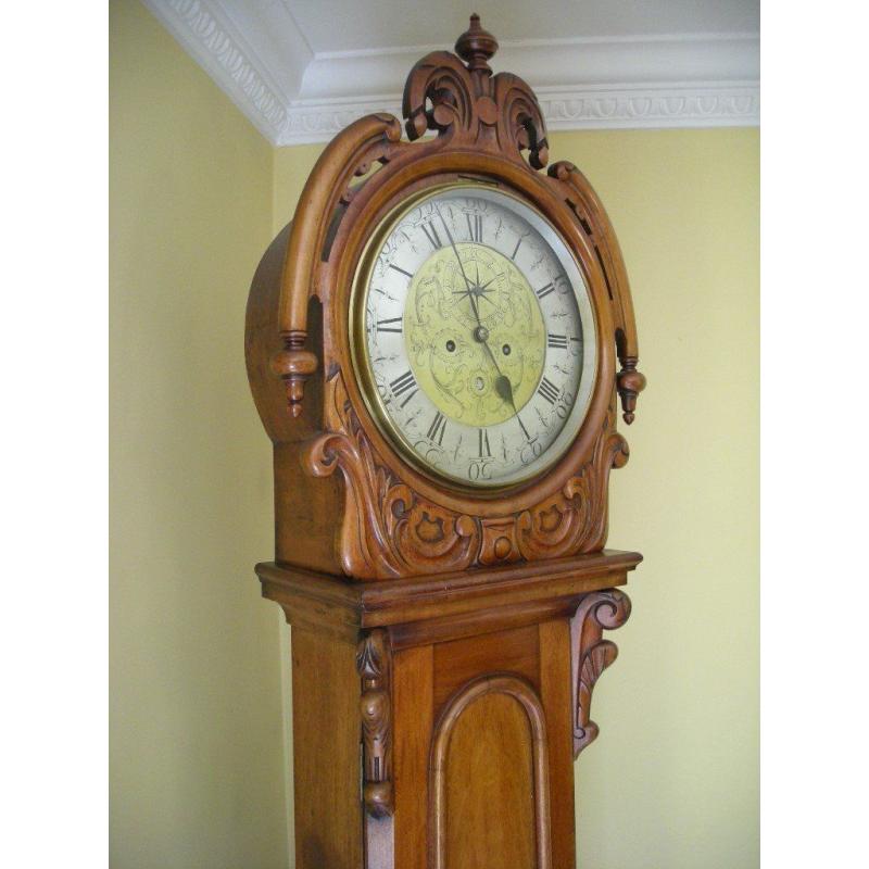 Grandfather Clock, dated 1879
