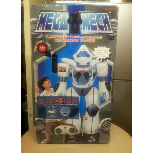 MEGA MECH INFLATABLE TALKING RC ROBOT AGE 5+
