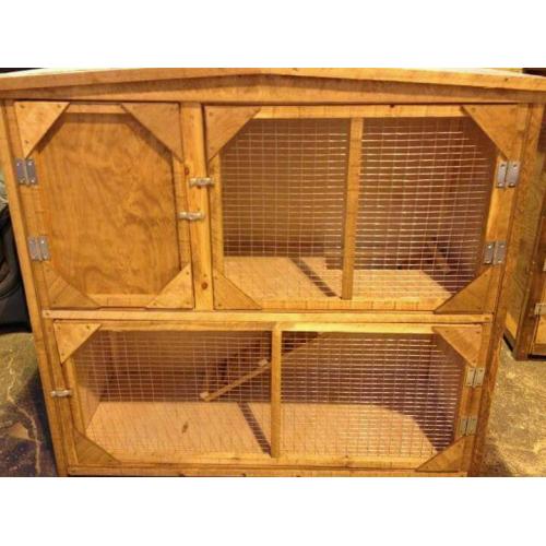 Double decker rabbit hutch