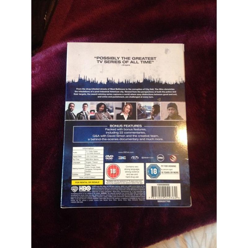 THE WIRE THE COMPLETE SERIES