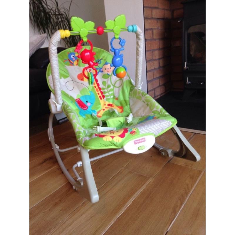 Fisher Price rocker and toddler chair