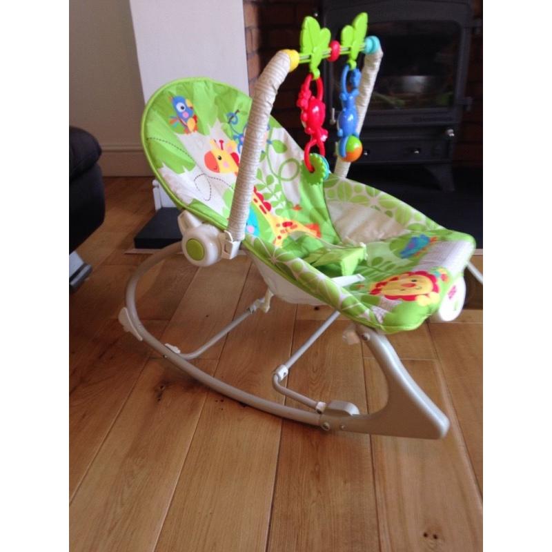 Fisher Price rocker and toddler chair