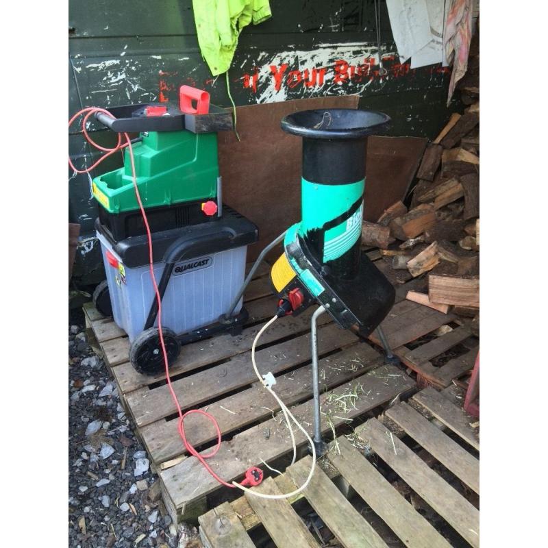 Job lot Honda mover chsinsaw shredders