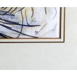 Original Watercolour/Wax/Graphite Painting signed by the popular artist Anthea Stilwell
