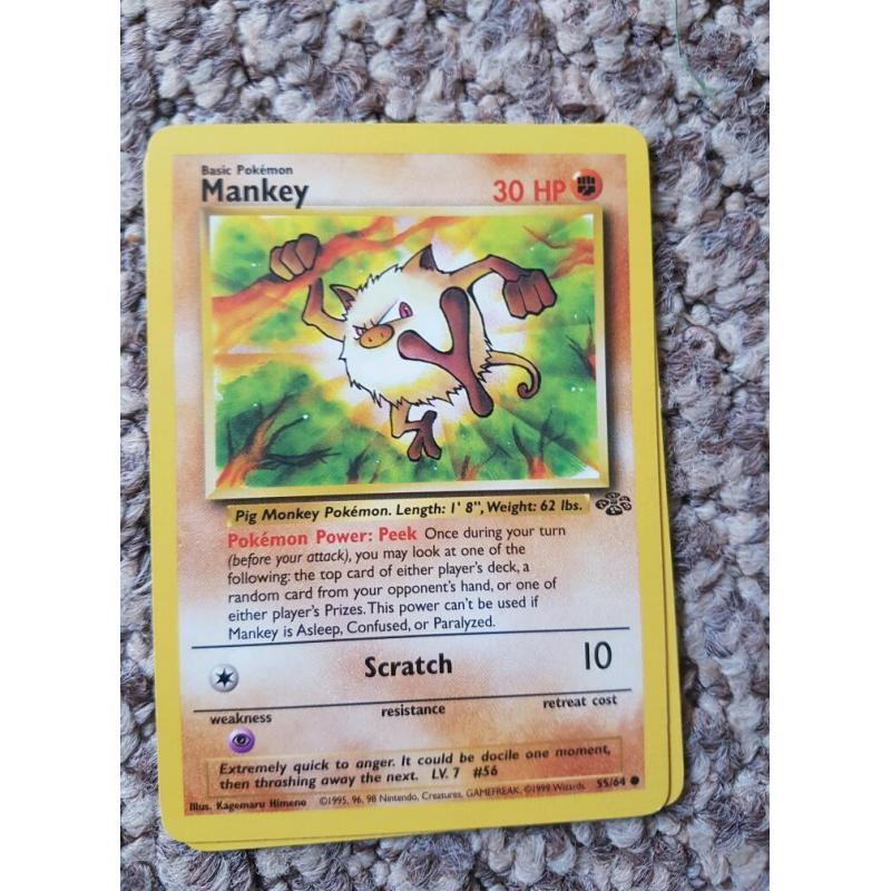 Pokemon cards original 1999 edition