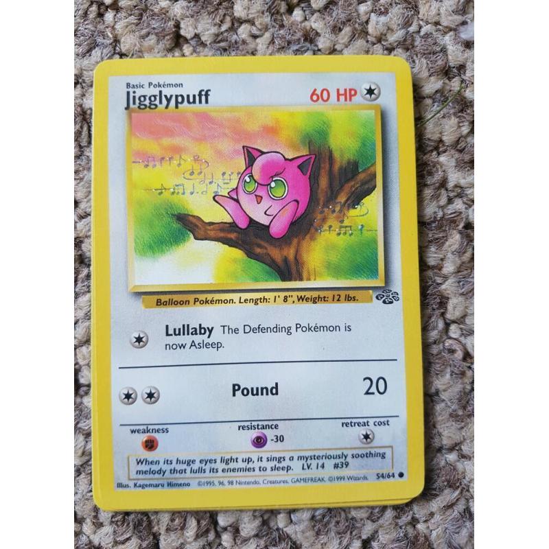 Pokemon cards original 1999 edition