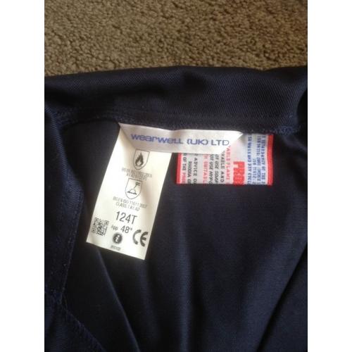 Wearwell overalls size 124t