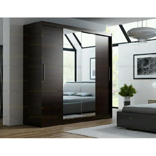 BRAND NEW Two Sliding Doors Wardrobe with Mirror FREE DELIVERY