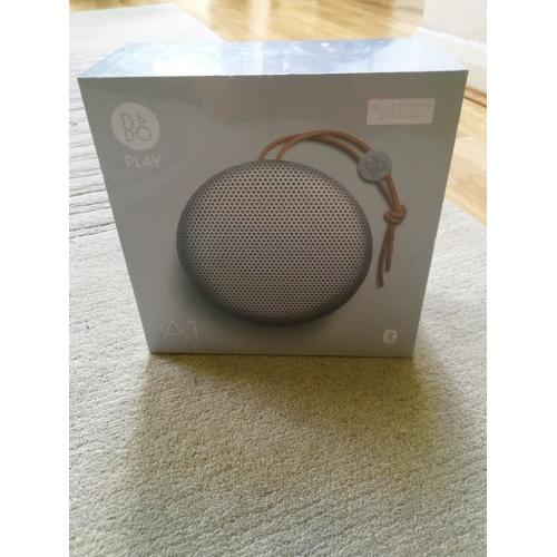 B&O Play by Bang & Olufsen Beoplay A1 Portable Bluetooth Speaker, Silver