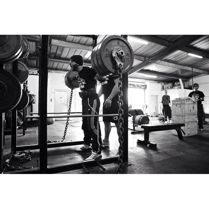 Explosive Strength and Power, no weights actually needed just use the chains