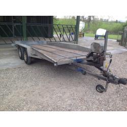Tilt Bed Car/Plant Transporter Trailer (Bateson) 16x 6.2 with 2000kgs Winch