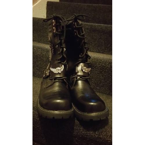 Motorbike Boots,Will Remove Ad When Sold