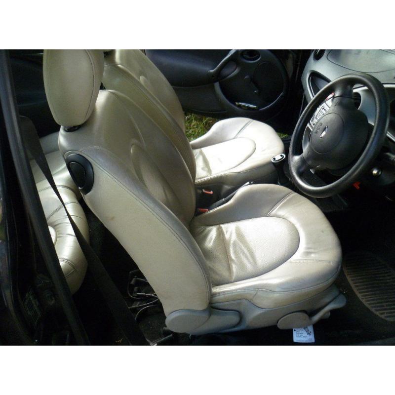 ford ka 2 door model leather seats