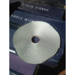 butyl strip roll 5mm thick 6mm wide 9.6m long in grey contact 07889145307