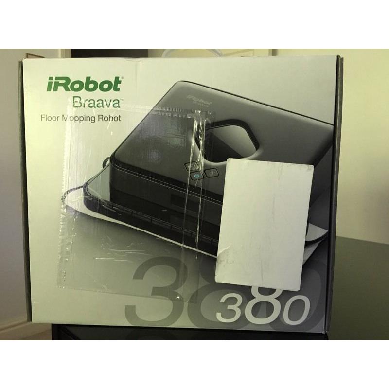 Floor mopping iRobot