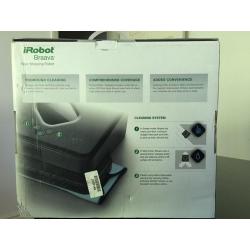 Floor mopping iRobot