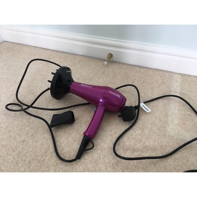 Babyliss Pro Travel Hair Dryer
