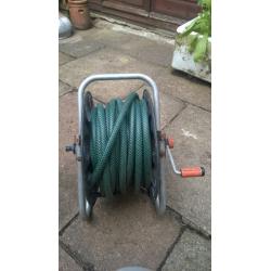 Hose reel and hose
