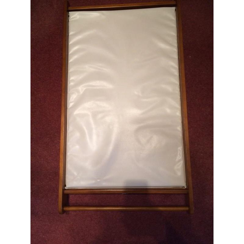 John Lewis Cot Top Changer, Darkwood