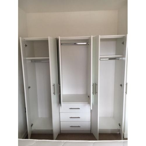 Large White Wardrobe