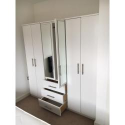 Large White Wardrobe