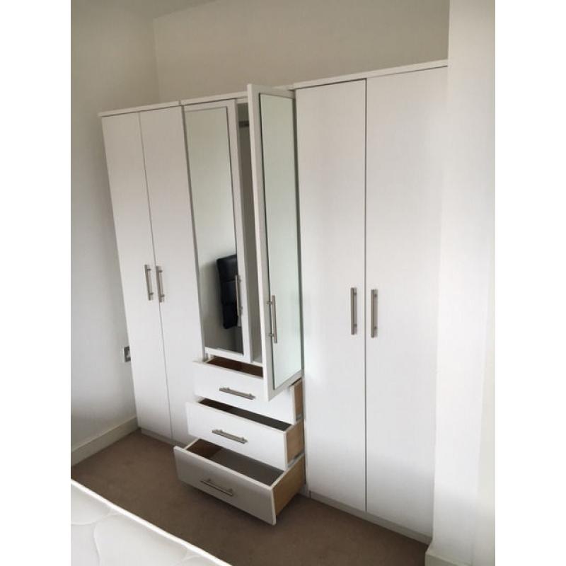 Large White Wardrobe