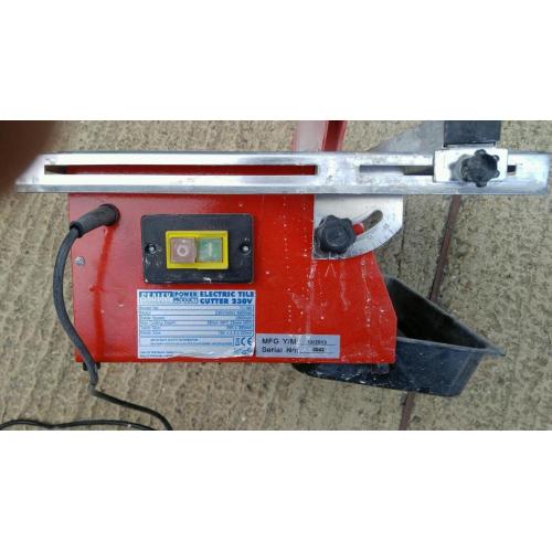 Electric tile cutter professional