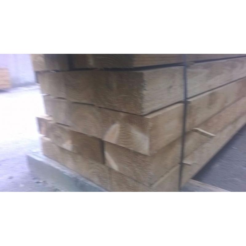 RAILWAY SLEEPERS GRADE A>JOISTS>SHEETS>DECKING>POSTS>RAILS>SLATS>ETC