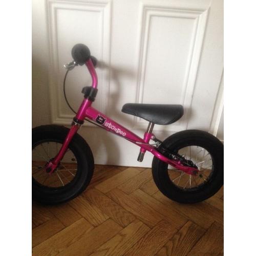Stompee Balance Bike - Pink